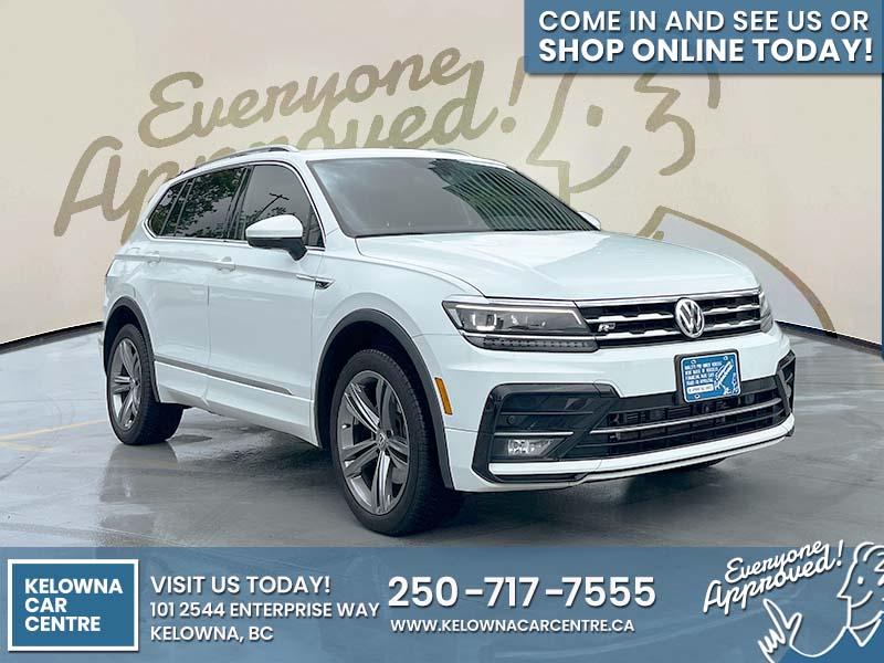 Used SUV 2020 Volkswagen Tiguan White for sale in Kelowna